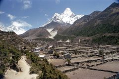 06 Tengboche To Dingboche - Pangboche With Ama Dablam.jpg